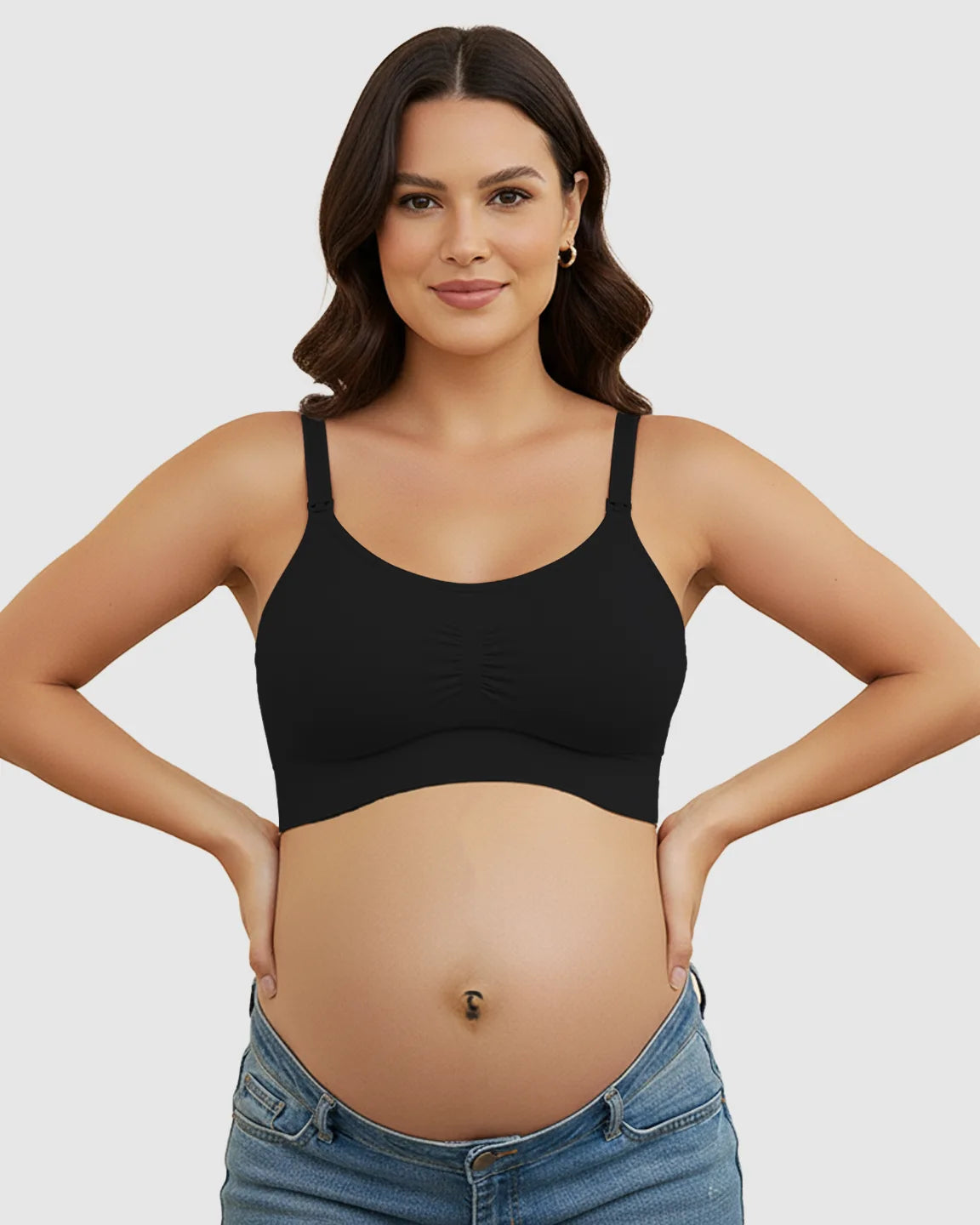 Wireless Front-Closure Maternity Nursing Bra