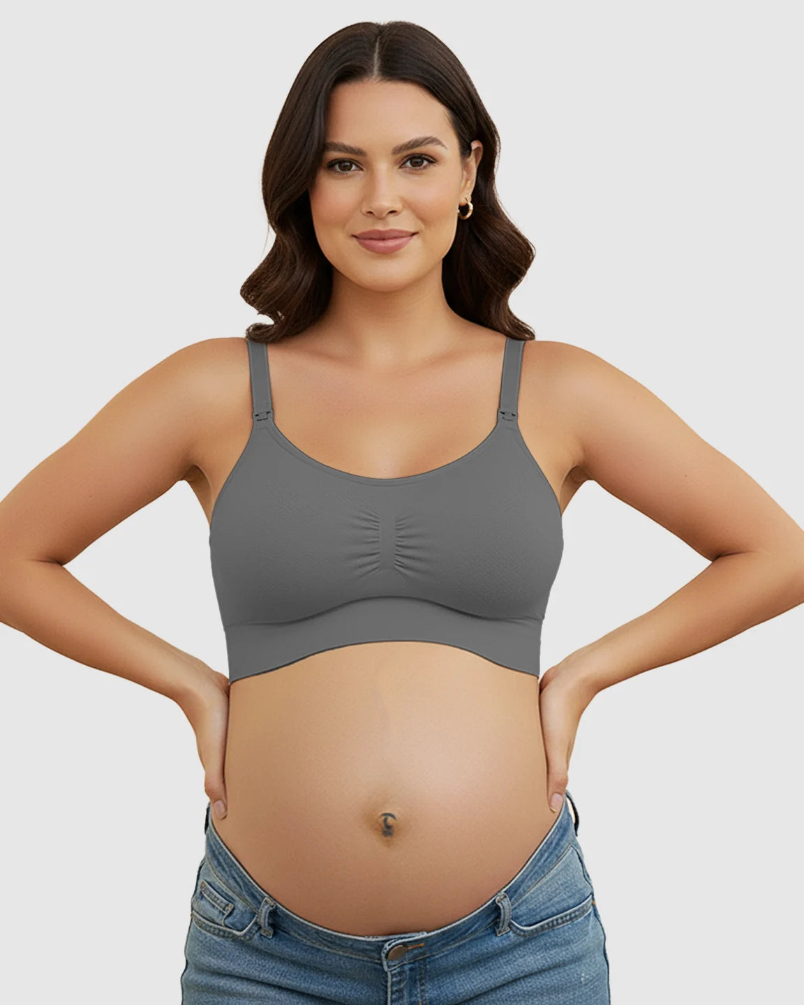 Wireless Front-Closure Maternity Nursing Bra