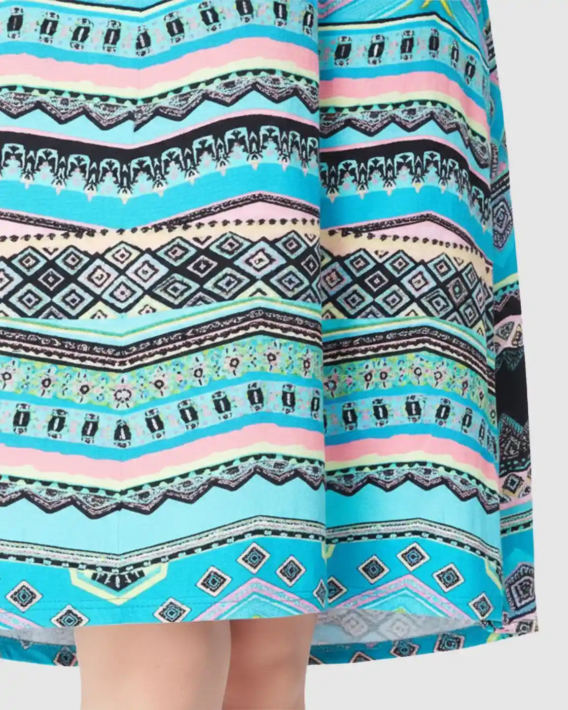 Cross-Nursing Sleeveless Casual Maternity Midi Dress