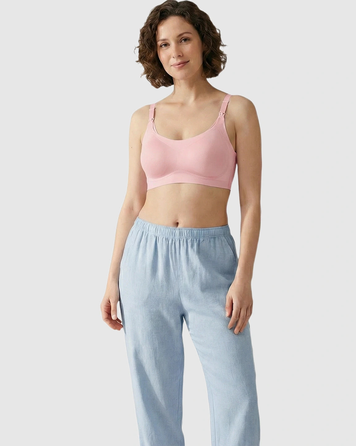 Seamless Ice Silk Ultra-Thin Nursing Bra