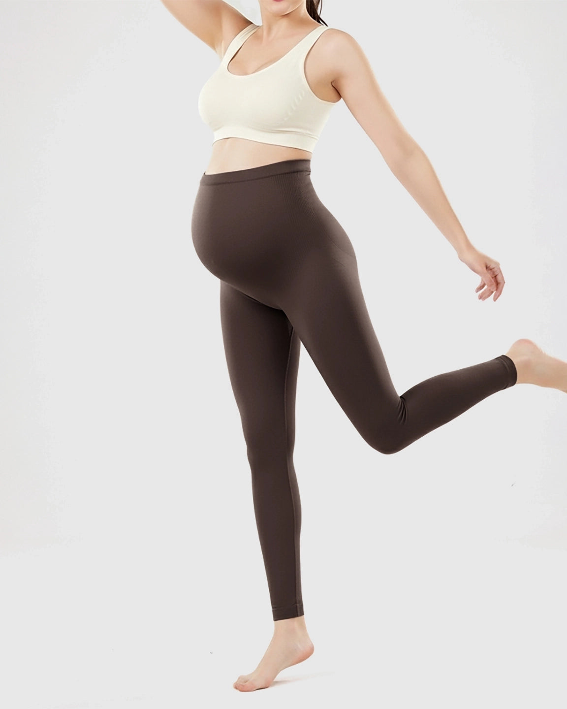 Olivra Seamless High-Waist Maternity Leggings