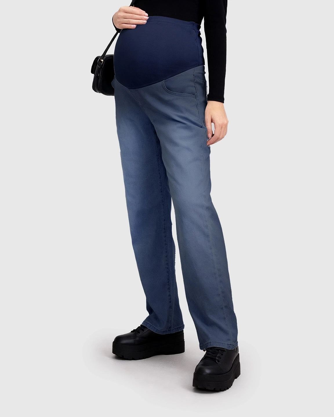 Soft Stretch Over Bump Maternity Jeans