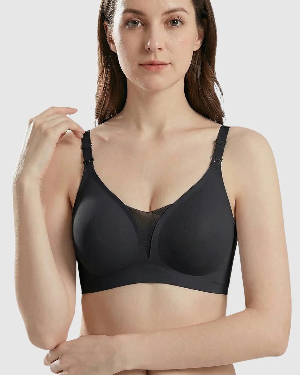 One-Handed Anti-Sagging Supportive Nursing Bra