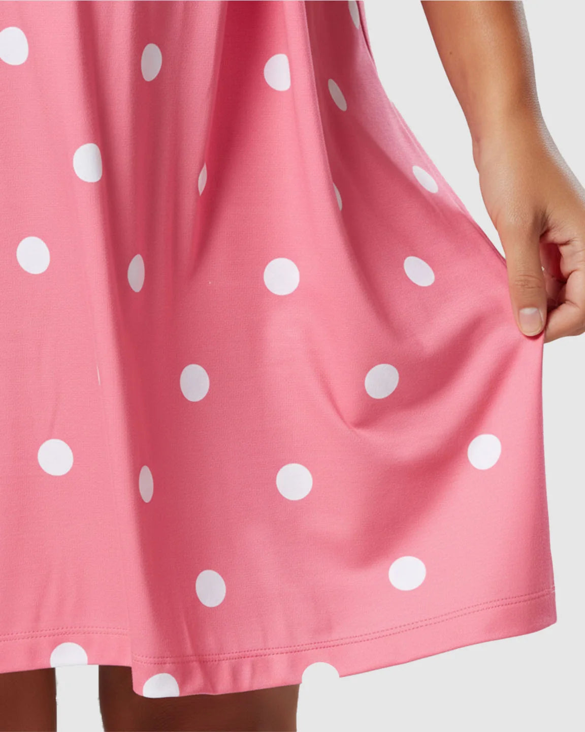 Polka Dot Loose Fit Maternity Dress
