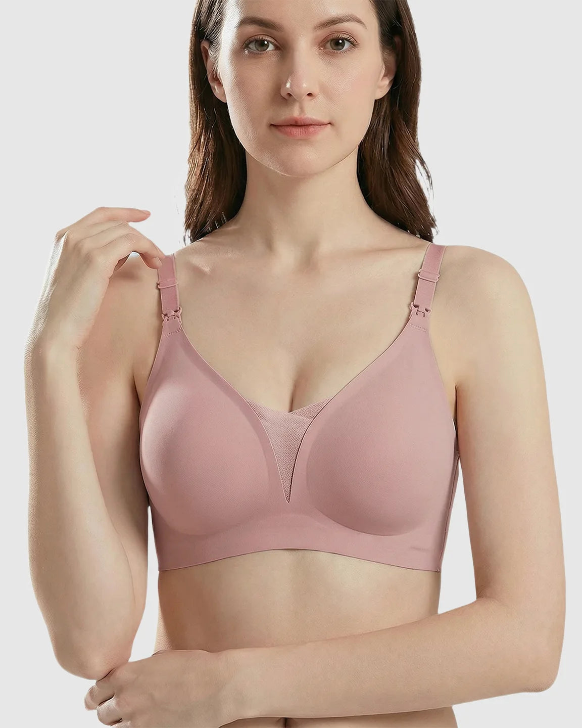 One-Handed Anti-Sagging Supportive Nursing Bra