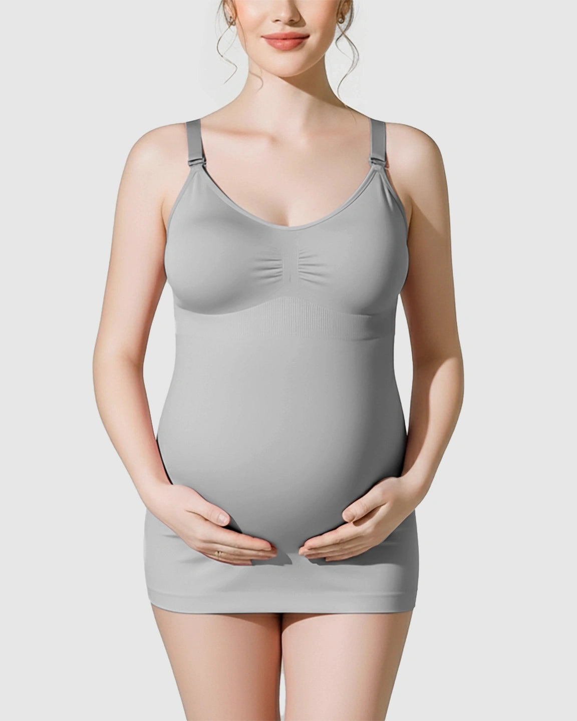 Soft Stretch Front-Opening Wireless Maternity Nursing Bra