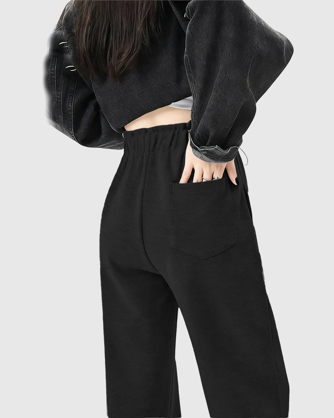 Bump-Friendly High-Rise Maternity Joggers