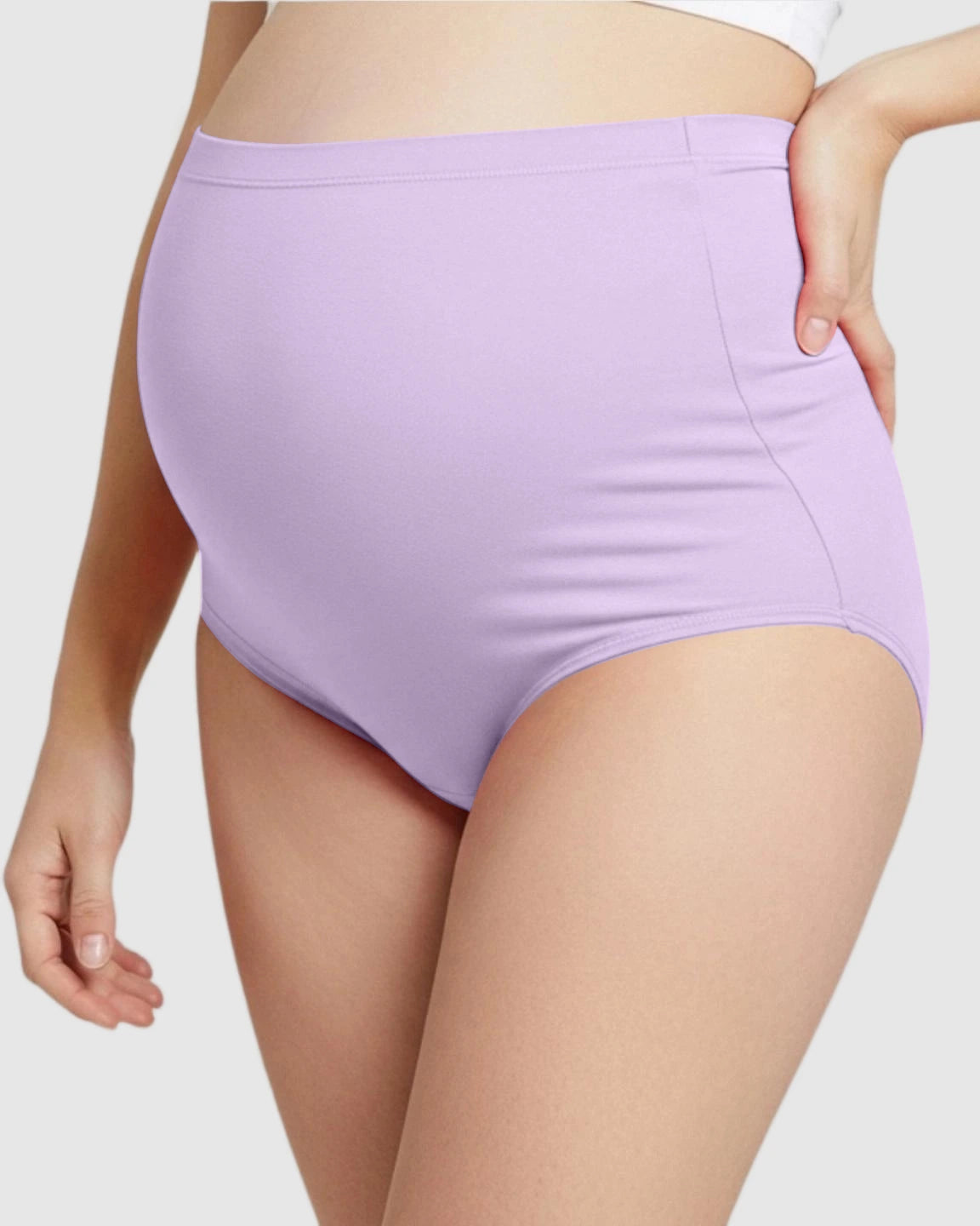 High-Waist Cotton Support Maternity Panties