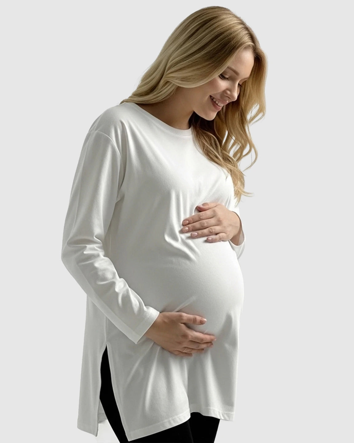 Soft Cotton Maternity Top