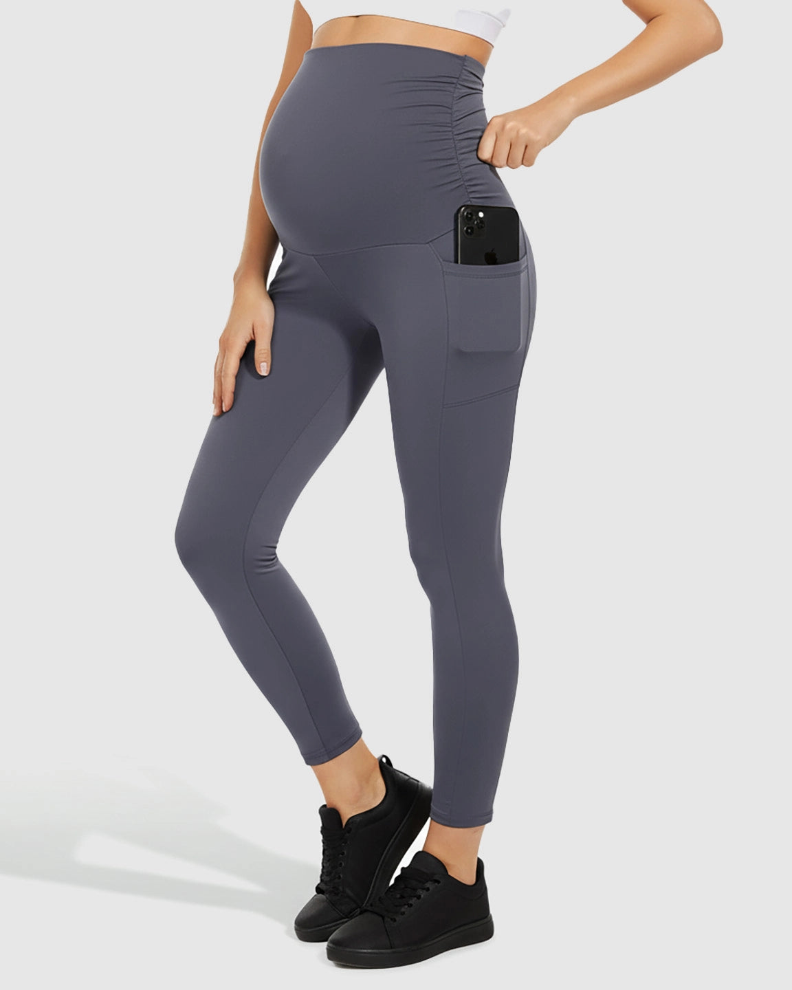 High-Elastic Support Activewear Maternity Leggings