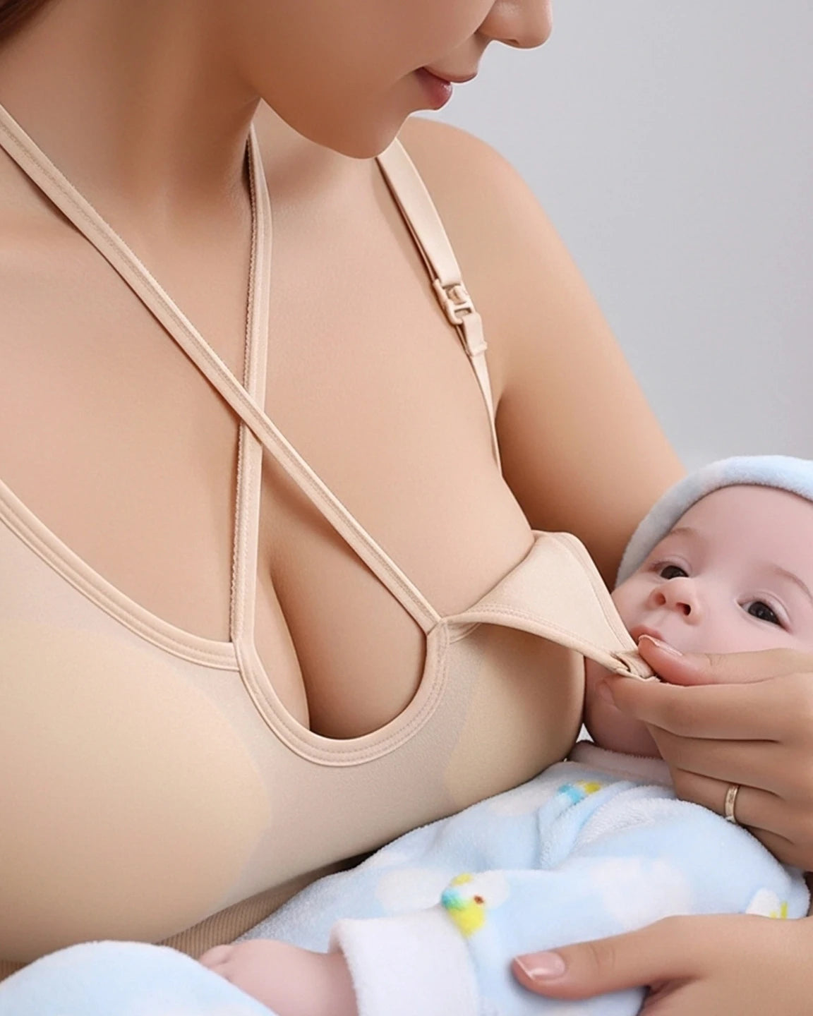 Seamless CrissCross Nursing Bra