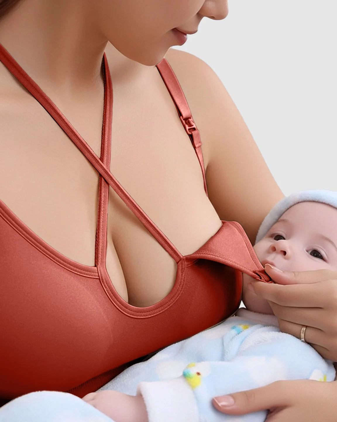 Seamless CrissCross Nursing Bra