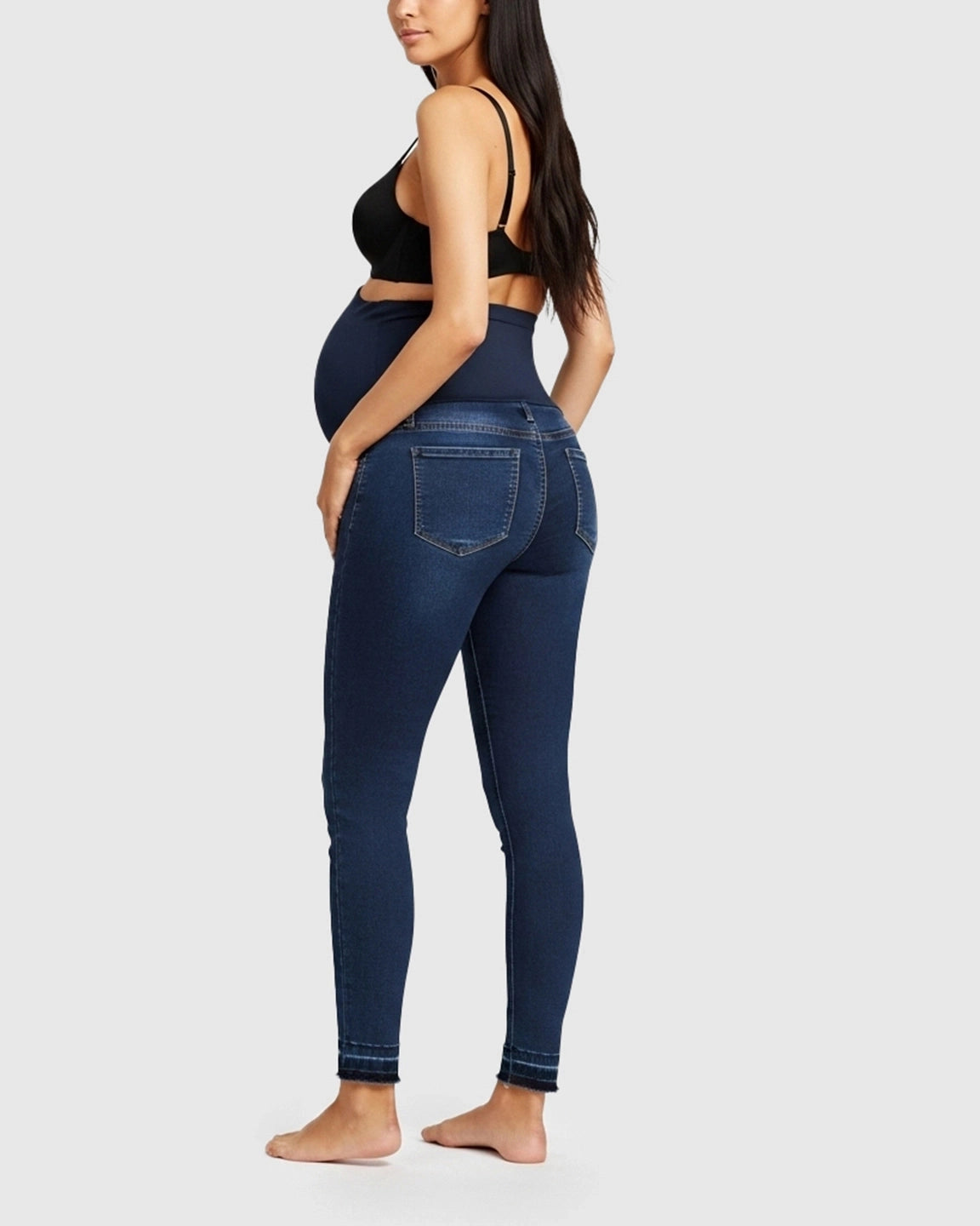 Stretch High-Waist Skinny Maternity Jeans