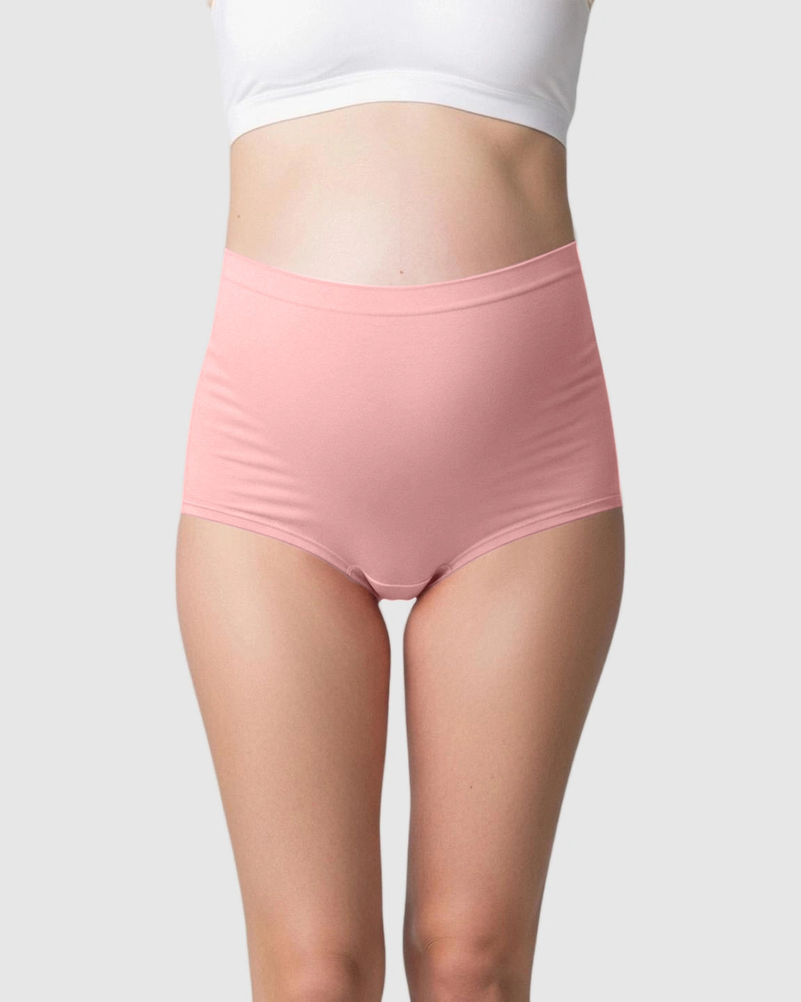High-Waist Cotton Support Maternity Panties