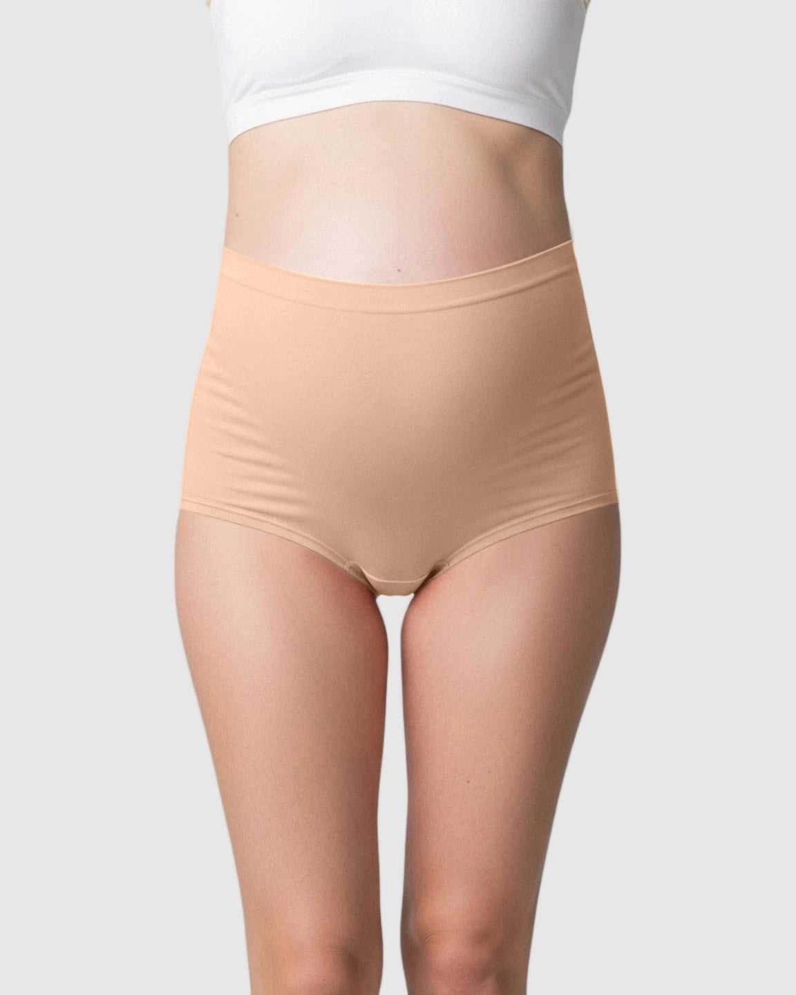High-Waist Cotton Support Maternity Panties
