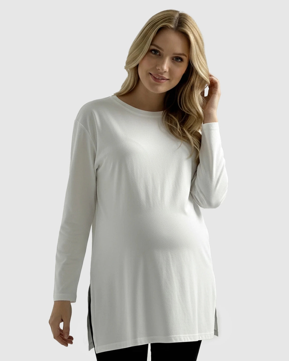 Soft Cotton Maternity Top