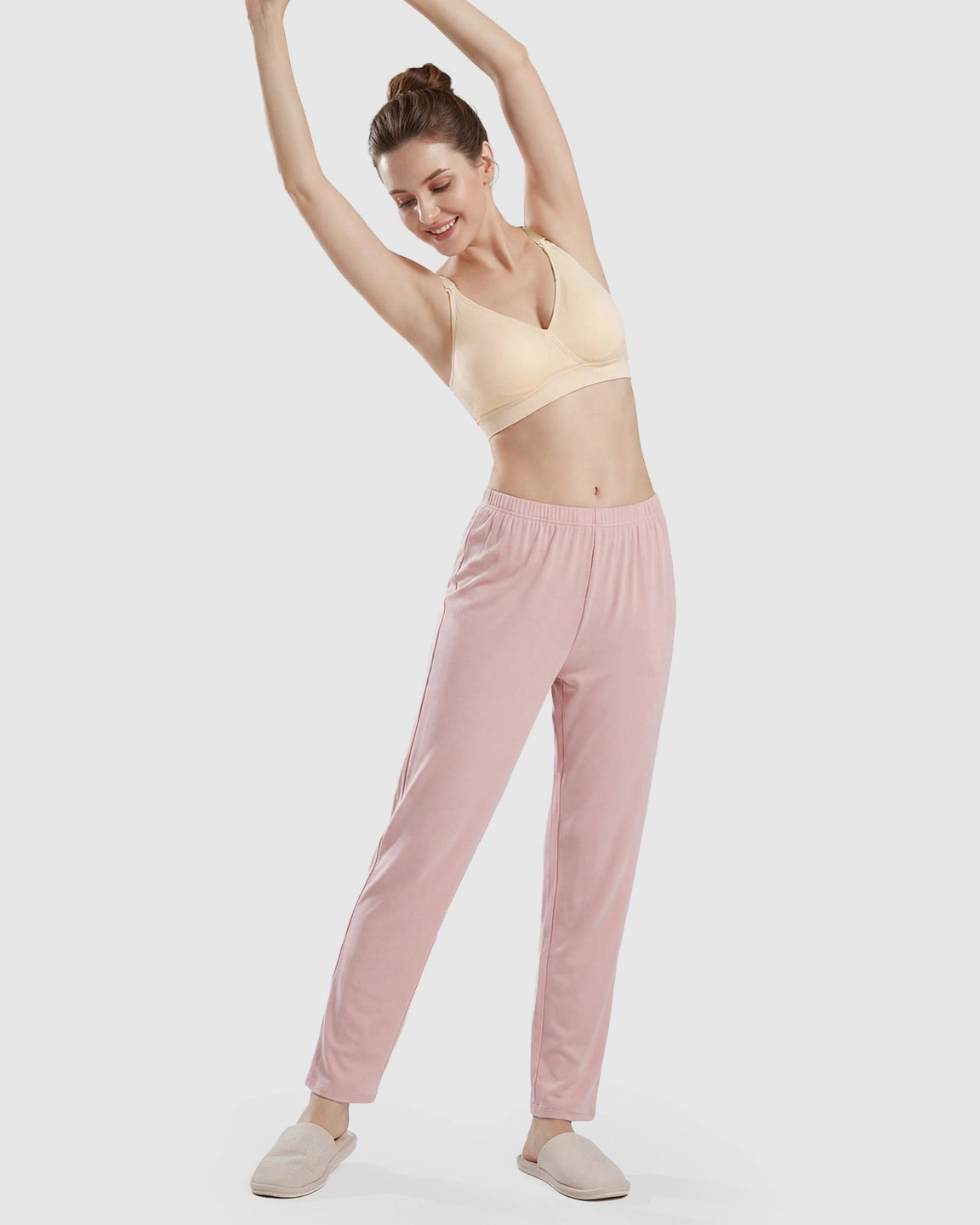 Seamless Cross-Front Wireless Nursing Bra