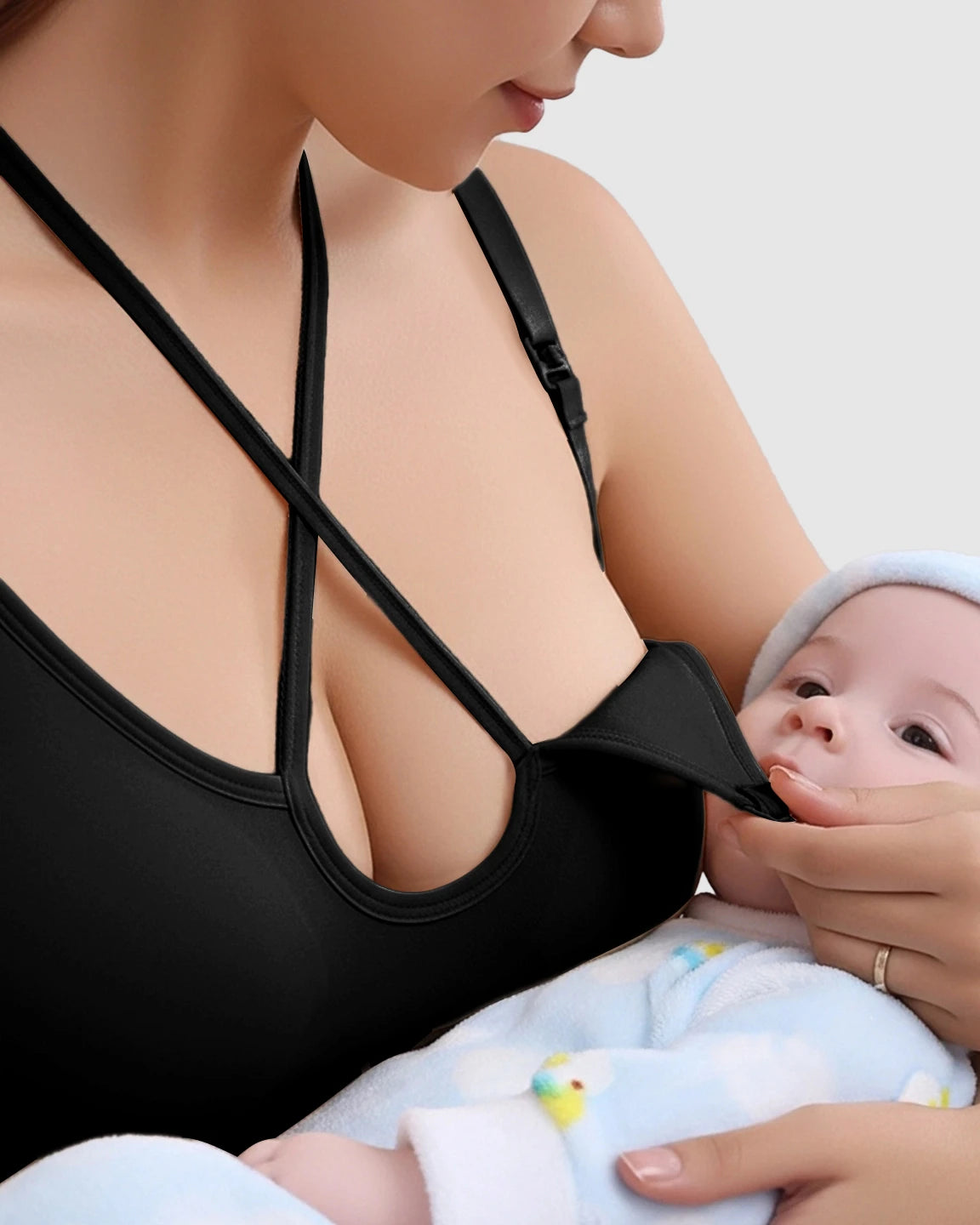 Seamless CrissCross Nursing Bra