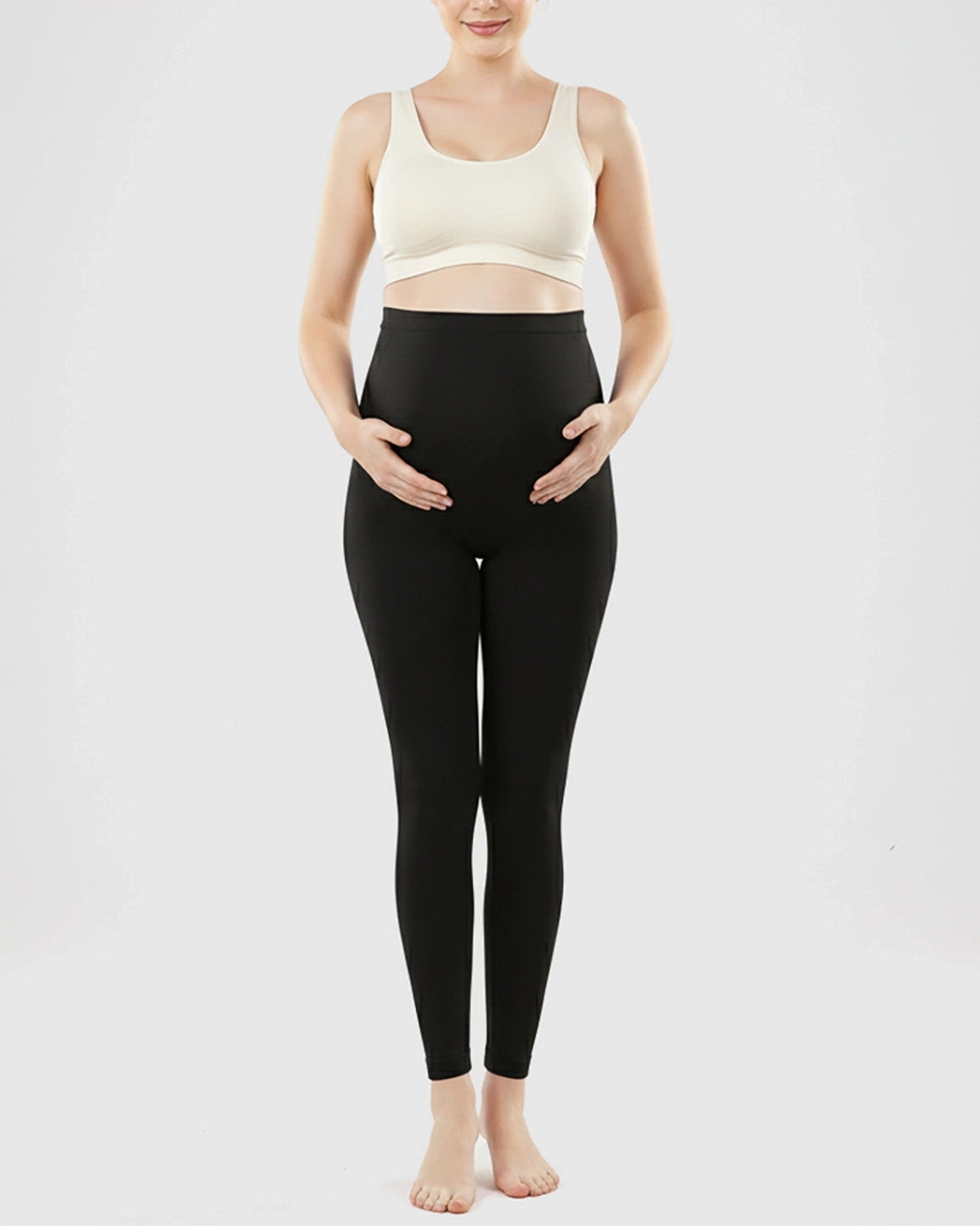 Olivra Seamless High-Waist Maternity Leggings