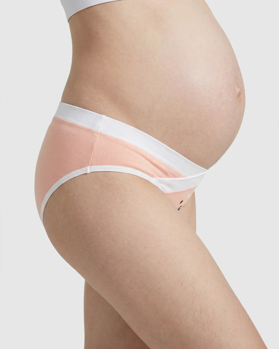 Crisscross Low-Waist Maternity Briefs