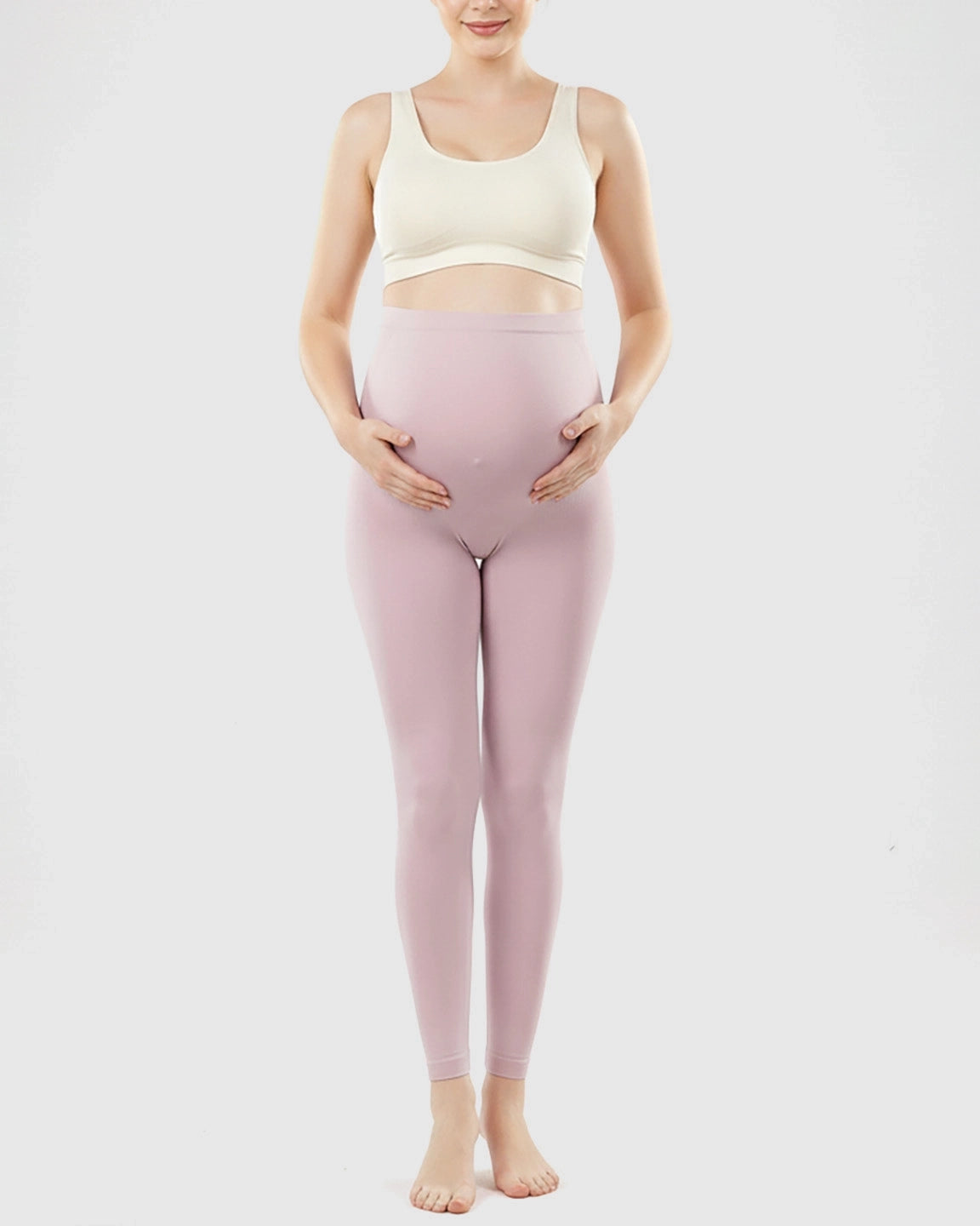 Olivra Seamless High-Waist Maternity Leggings