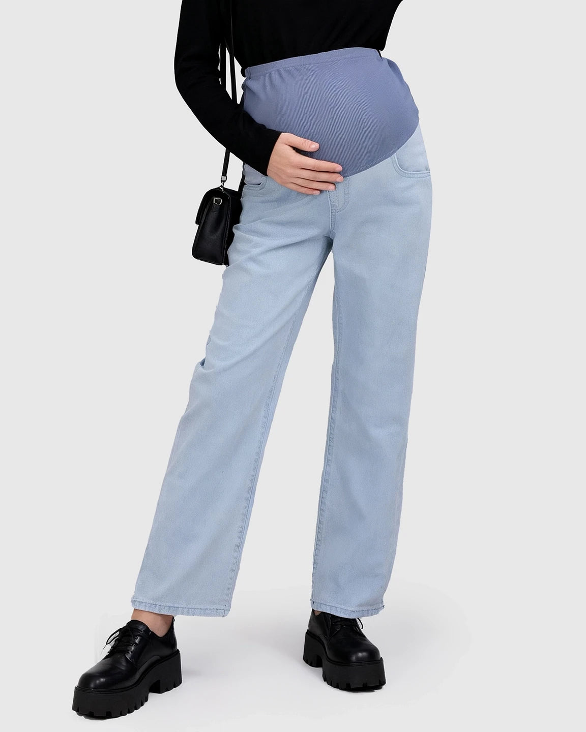 Soft Stretch Over Bump Maternity Jeans