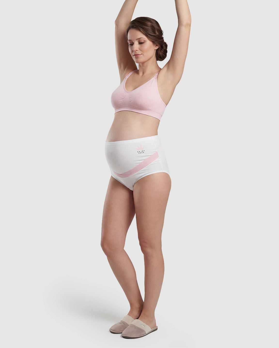 Criss-Cross Band Over-the-bump Maternity Underwear