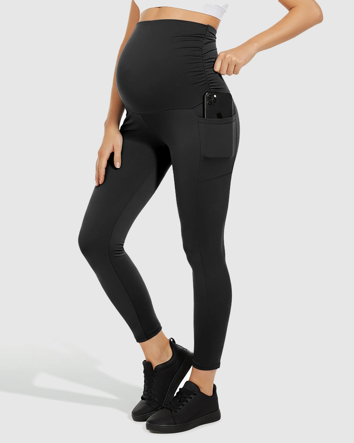 High-Elastic Support Activewear Maternity Leggings