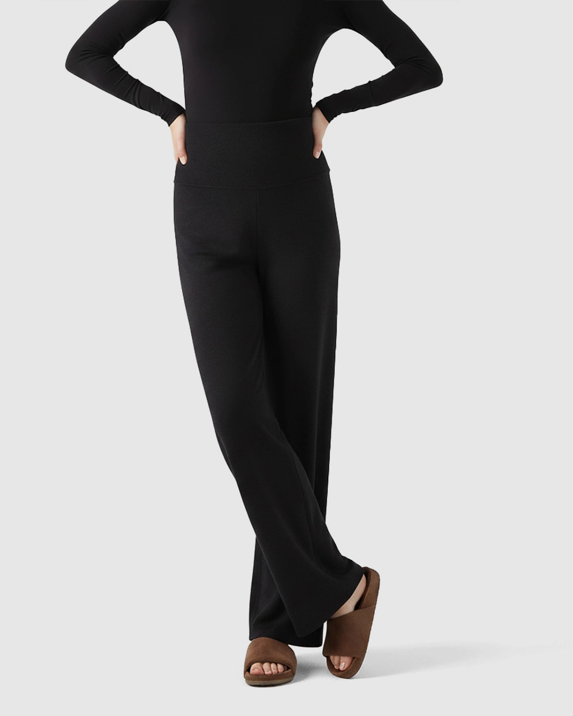 Soft Fleece Relaxed Maternity Pants