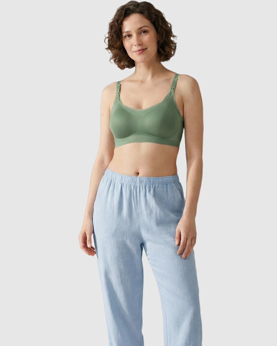 Seamless Ice Silk Ultra-Thin Nursing Bra