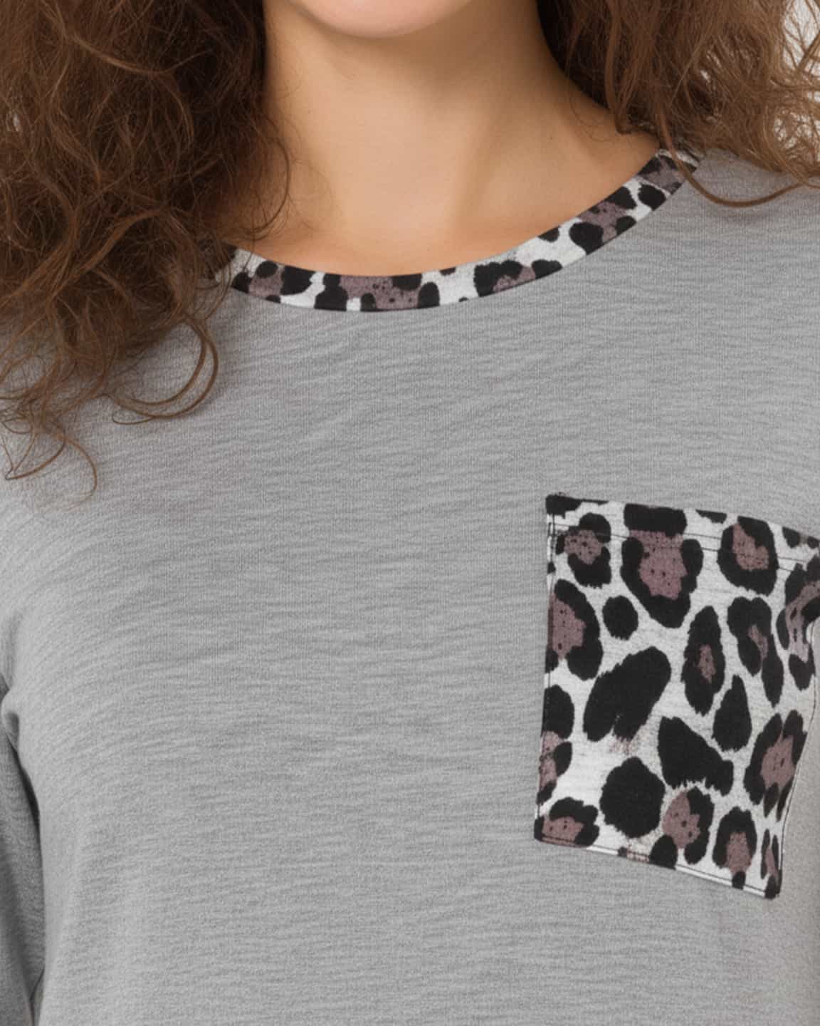 Straight-Cut Maternity Mini Dress with Graphic Print