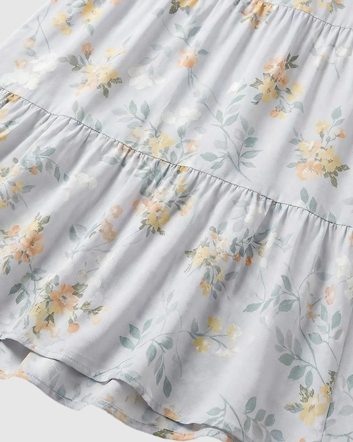 Floral Print Loose Fit Maternity Nightgown