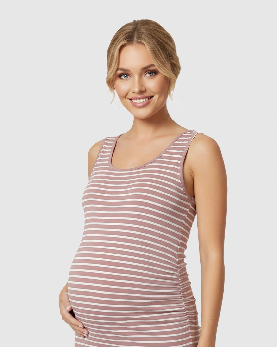 Sleeveless Camisole Bodycon Maternity Dress
