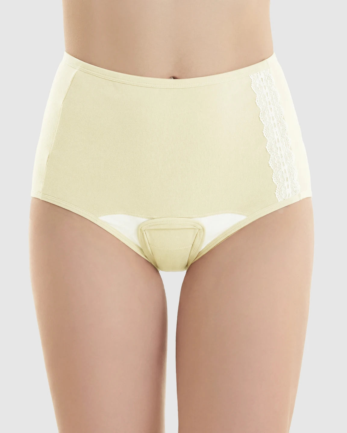 Removable Pad Mid-Waist Menstrual Maternity Panty