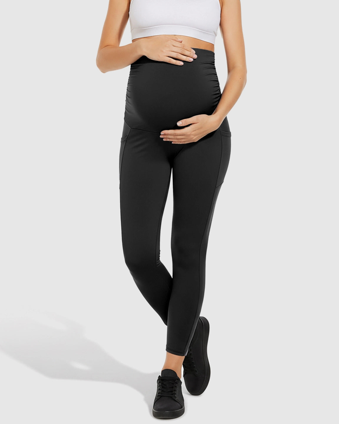 High-Elastic Support Activewear Maternity Leggings