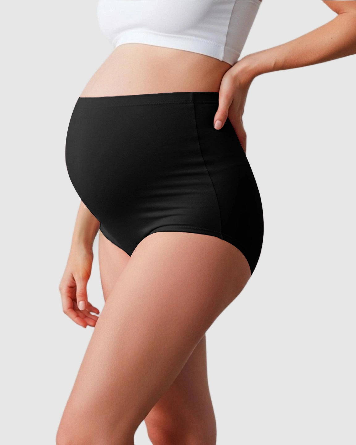 High-Waist Cotton Support Maternity Panties